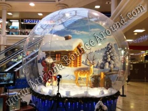 Holiday snow globe rental, Centennial, Colorado